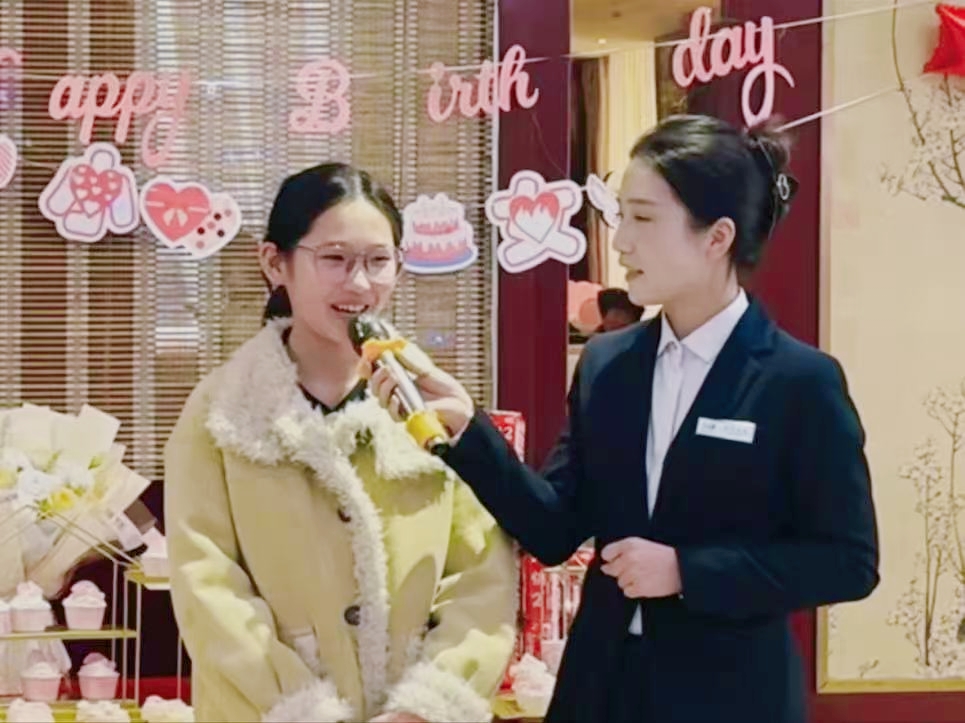 人生第一次，主持夢的初次綻放